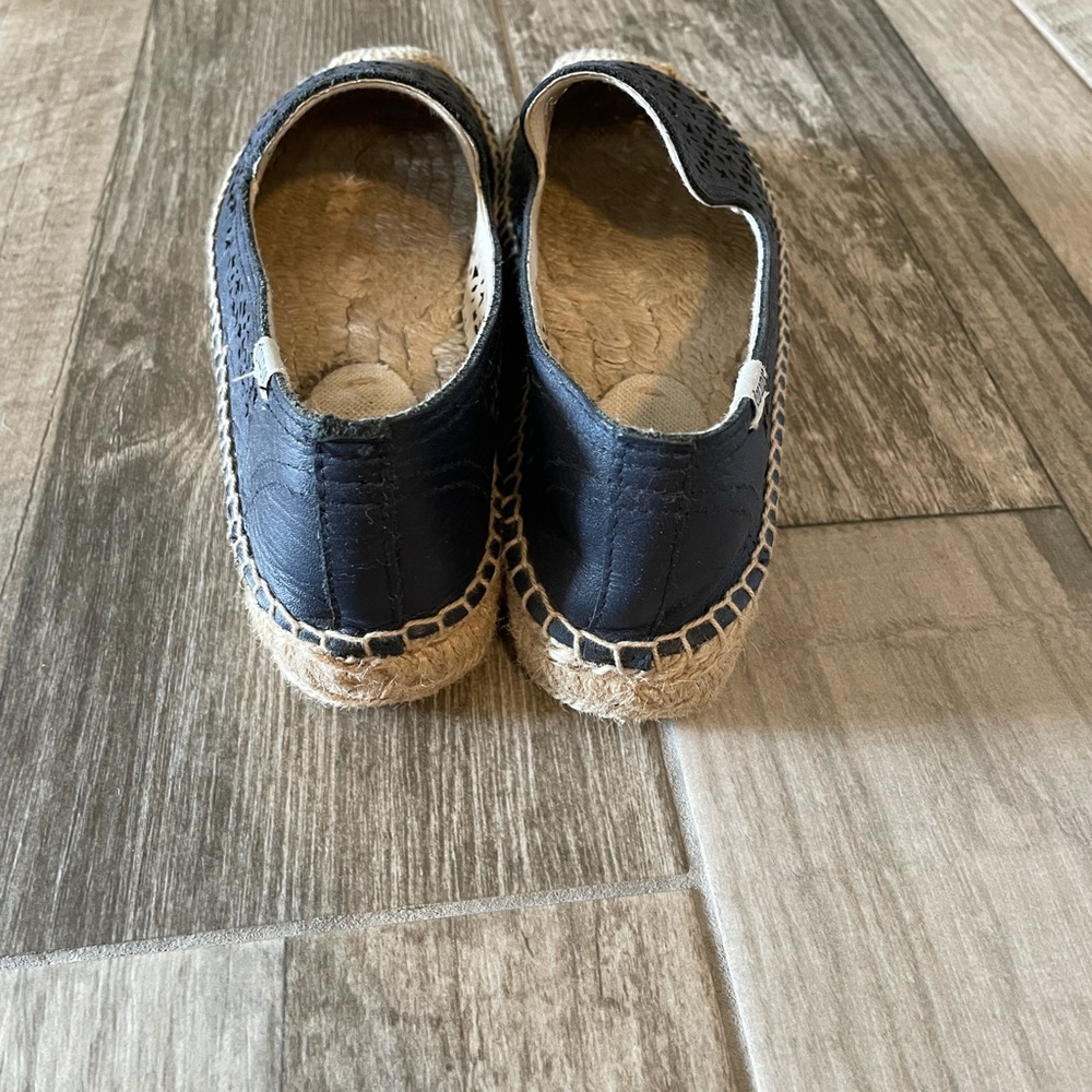 Soludos Platform Navy Leather - image 3
